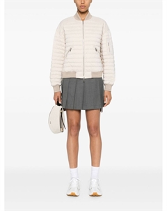 Бомбер-пуховик Jolanda-OS, нейтральный цвет Moorer