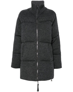 Шерстяной пуховик, серый Parosh