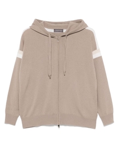 Трикотажное худи, коричневый Lorena antoniazzi