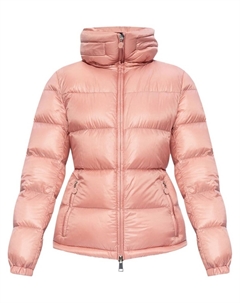 Приталенная куртка с воротником-стойкой, розовый Moncler