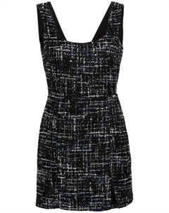 Мини-платье из букле, черный Liu jo