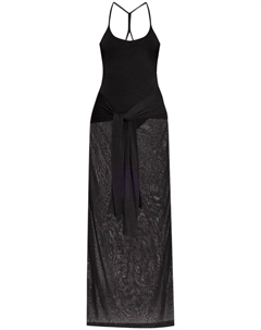 Платье макси Nodo, черный Jacquemus