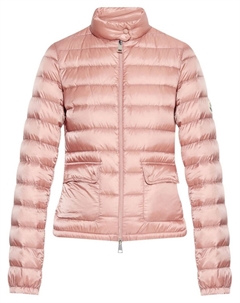 Пуховик Lans, розовый Moncler