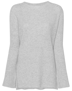 Джемпер с люрексом, серый Twinset