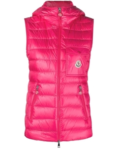 Жилет Glygos с капюшоном, розовый Moncler