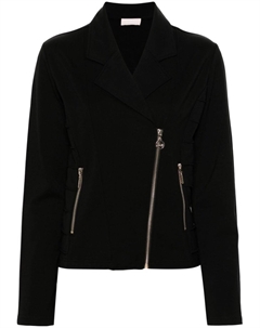 Куртка из джерси на молнии, черный Liu jo