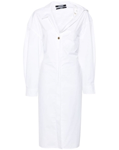 Платье La Robe Chemise, белый Jacquemus