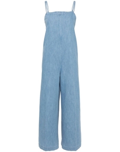 Джинсовый комбинезон широкого кроя, синий A.p.c.