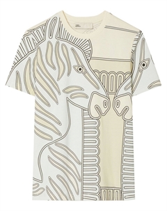 Футболка с принтом, нейтральный цвет Tory burch