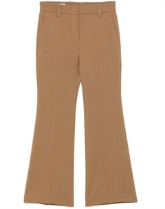 Брюки с отутюженными стрелками, коричневый Incotex