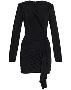 Мини-платье Vinia с вырезом, черный Isabel marant