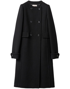 Пальто Natté, черный Miu miu