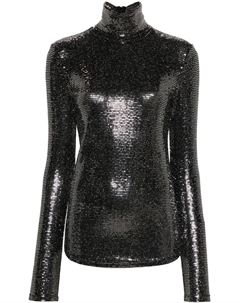 Топ Joyela с пайетками, черный Isabel marant