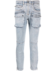 Прямые джинсы Cenime с карманами, синий Isabel marant