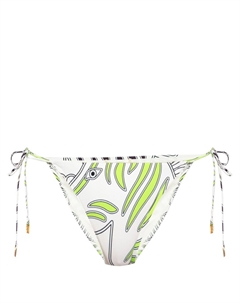 Плавки бикини с графическим принтом, белый Tory burch