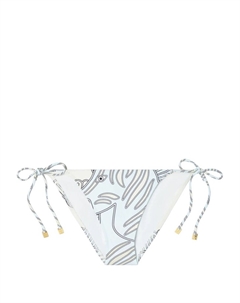 Плавки бикини с принтом, синий Tory burch