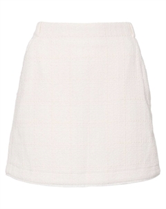 Твидовая юбка мини, белый A.p.c.