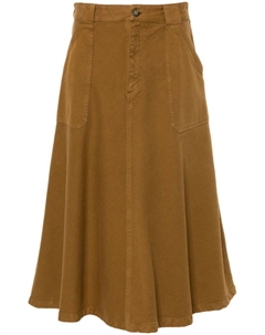 Юбка миди Laurie из органического хлопка, коричневый A.p.c.