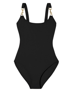 Купальник Clip, черный Tory burch