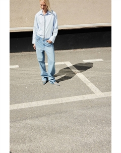 Джинсы со стразами, синий H&m