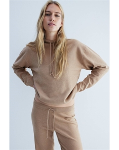 Толстовка тонкой вязки, бежевый H&m