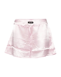 Атласные пижамные шорты, розовый Miu miu