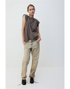 Футболка оверсайз, серый H&m