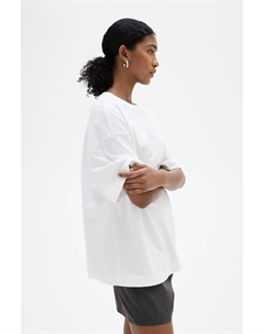 Футболка оверсайз, белый H&m