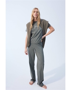 Рубашка и брюки для сна, зеленый H&m