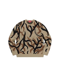 Свитер унисекс, коричневый Supreme