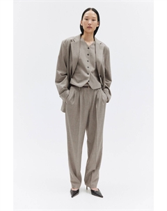 Зауженные брюки, серый H&m