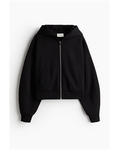 Спортивная куртка с капюшоном, черный H&m