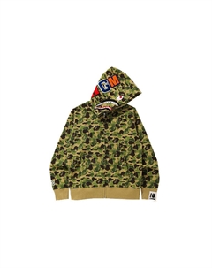 Свитшот Shark Series унисекс зеленый камуфляж, зеленый A bathing ape®