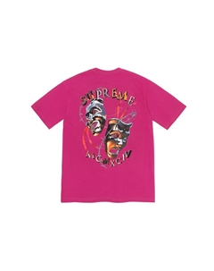 Футболка унисекс, розовый Supreme