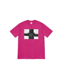 Футболка унисекс, розовый Supreme