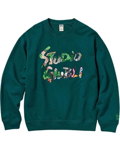 Свитшот Ghibli X Studio Ghibli Cotitled Series унисекс бирюзовый, бирюзовый Uniqlo