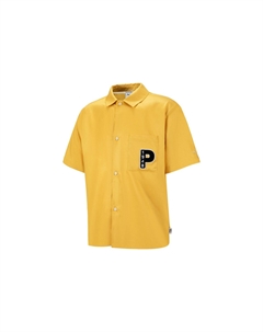 Рубашка унисекс желтая, желтый Puma