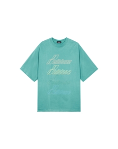 Футболка унисекс зеленая, зеленый We11done