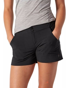 Женские спортивные шорты для походов из мериносовой шерсти, черный Smartwool