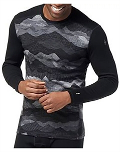 Thermal Merino Pattern Crew Crew Рубашка Smartwool