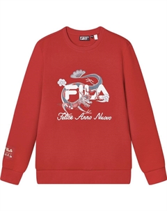 Свитшот Dragon Series унисекс Rhythm Red, красный Fila