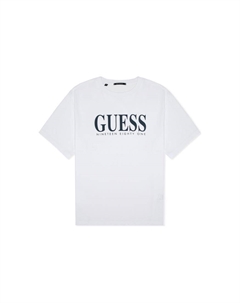 Футболка унисекс, красный Guess