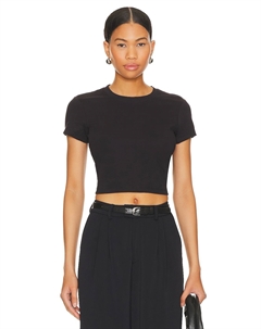 Укороченная футболка tomboy, черный Cuts