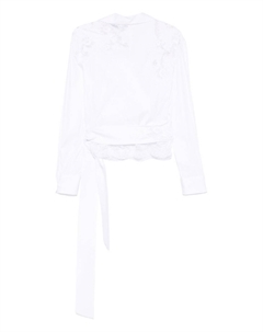 Кружевная рубашка, белый Ermanno scervino