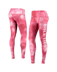 Женские леггинсы ZooZatz Crimson Alabama Crimson Tide Cloud Dye Mist Unbranded