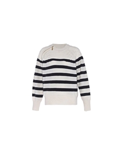 Тонкий вязаный свитер Sweater, белый Faina