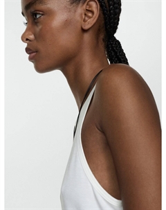 Майка Top BALI, белый Mango