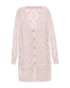 Вязаный кардиган Knit Cardigan, розовый Usha