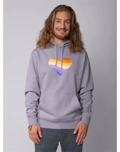 Толстовка Sweatshirt Rainbow Heart, цвет Lavender Watapparel