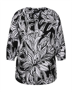 Туника Tunika, черный Ulla popken